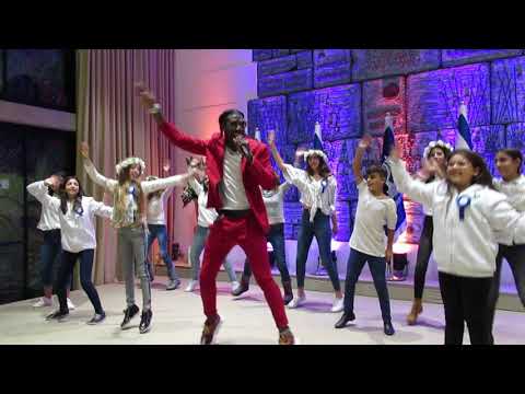 Stephane Legar at Beit Hanasi rehearsal