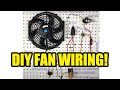 How To Wire An Electric Radiator Fan Relay Temp Sensor AND Switch WiringRescue