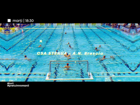 Liga Campionilor la polo masculin:  C.S.A Steaua - A.N. Brescia, în direct la TVR1