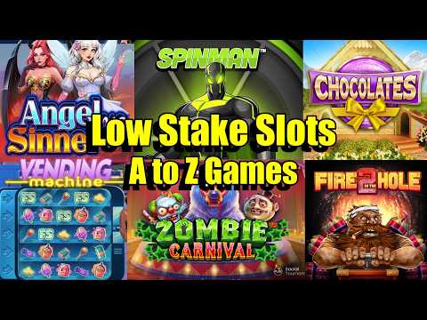 Thumbnail for video: A to Z Slot Session, 26 Games, From Angel vs Sinner To Zombie Carnival..Can They Pay