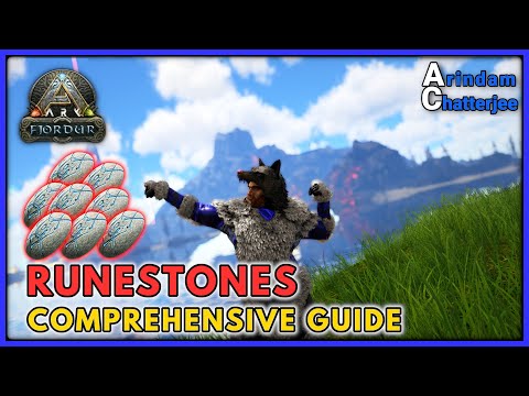 ARK Fjordur - HOW To Get RUNESTONES, Comprehensive Runestones GUIDE (1440p 60FPS) - S2E289