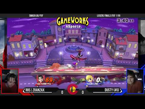 For Glory Friday #119 - RRS|Zranzax (Bayonetta) Vs. Dusty (Toon Link) - Losers Finals