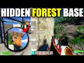 I Lived in a Hidden Forest Base - Rust Console Edition