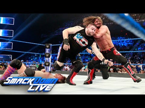 Kevin Owens vs. AJ Styles vs. Chris Jericho — U.S. Title Match: SmackDown LIVE, July 25, 2017