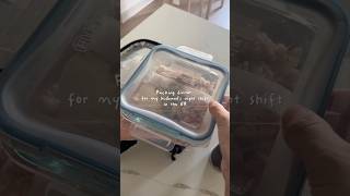 Packing my husband’s dinner for work! 🚑  #lunchbox #dayinmylife