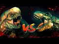 T Rex Ember VS Distortus Rex Full Fight T Rex VS D Rex Alternate Ending Short Animation