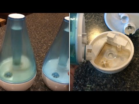 SUPER CLEANING “ultrasonic humidifiers” (vinegar) pure enrichment mistaire studio cool mist