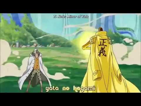 ONE PIECE Admiral Kizaru vs Rayleigh  EPIC FIGHT