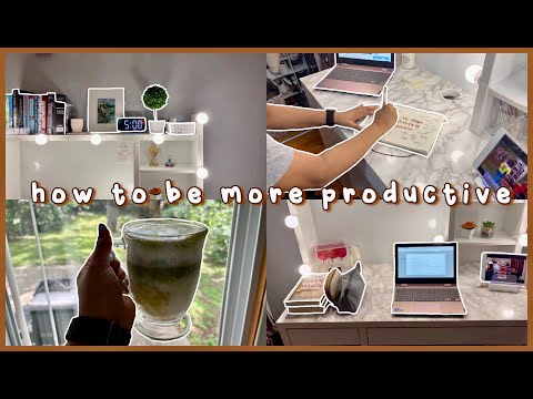 how to be more productive//7 habits to motivate you in your life | studying angel
