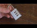 How to Reset the Combination to a 3 Digit Master Lock How to Reset the Combination to a 3 Digit Master Lock