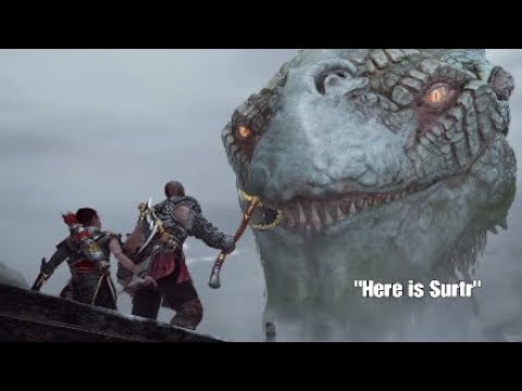 Kratos Was INSIDE The World Serpent When Thor Smashed It Back In Time