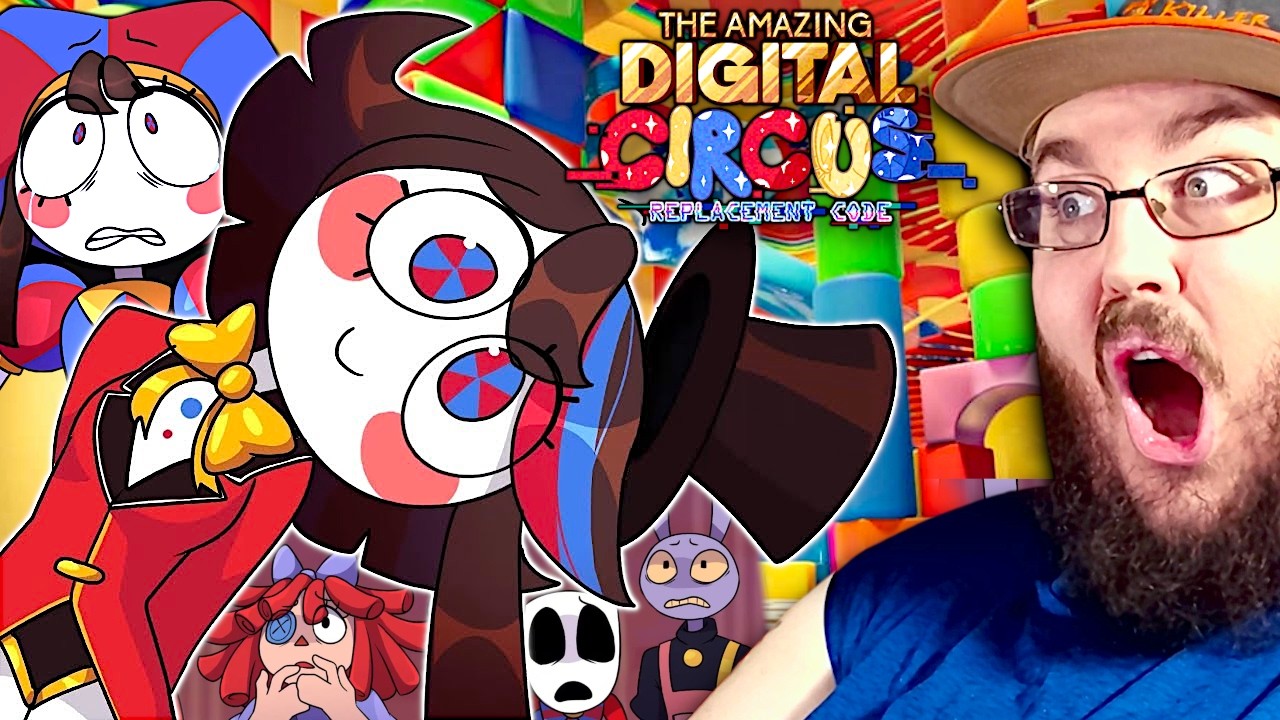 The Amazing Digital Circus REPLACEMENT CODE ( Replacement Code AU Comic Dub ) TADC REACTION!!!