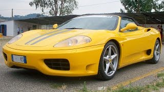 preview picture of video 'FERRARI 360 SPIDER - Walkaround and sound 2013'