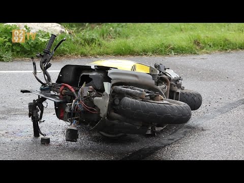Scooterrijder gewond na ongeluk met vrachtwagen Mijdrecht - 0297 TV