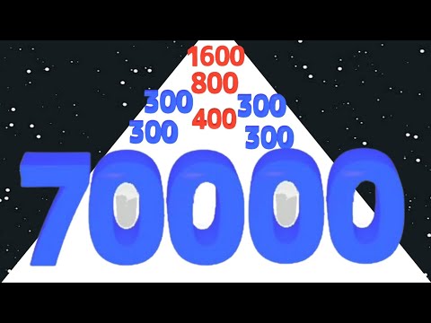 Number Merge (vs) Jelly Run 2048 - (Number run) Infinity Mode 2048