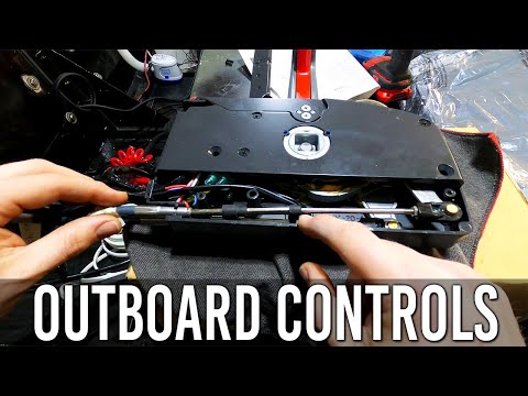 Outboard Control Cables Installation - Jon Boat Side Console Conversion - Part 2