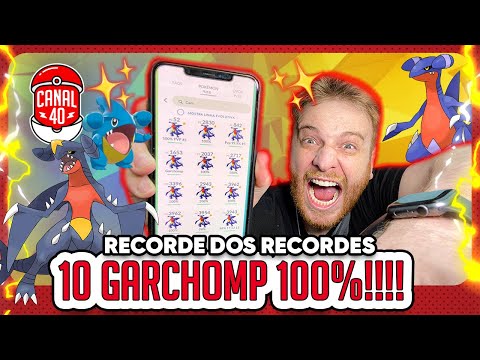 GARCHOMP 100% SHINY (SHUNDO) | MELHOR DIA COMUNITÁRIO DA HISTÓRIA - Pokémon GO