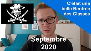 C'était aussi la rentrée des classes pour les Pirates - Septembre 2020