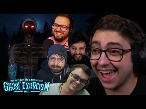 Alanzoka não tem medo de fantasmas - Noitada com amigos - Ghost Exorcism (com Cap, Dino, Fall e Vx)
