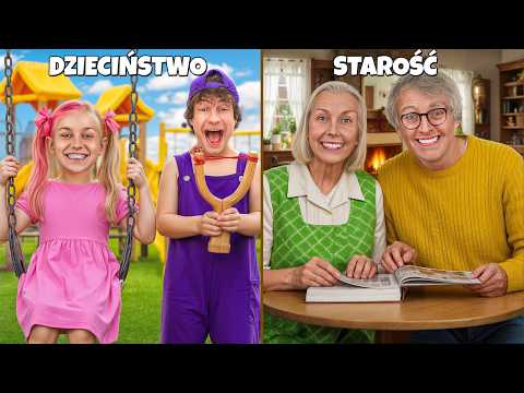 Spędzamy Dzień jako Dzieci vs Staruszki!