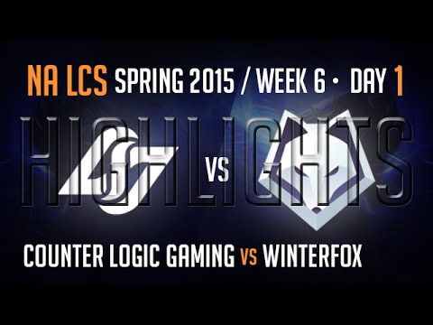 CLG vs Winterfox Highlights - Week 6 Day 1 S5 NA LCS Spring 2015 - CLG vs WFX W6D1 G5