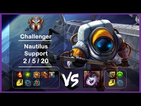 KR Challenger Replays Support Nautilus vs Lulu Ep.2975