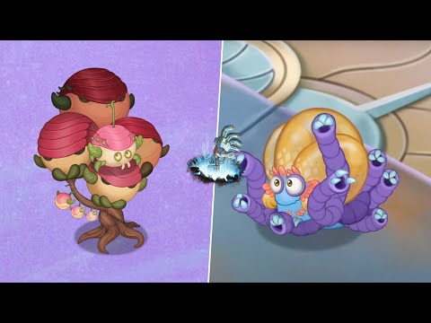 Bogle - Lowb - Sound And Animations - Mech Islet~ My Singing Monsters