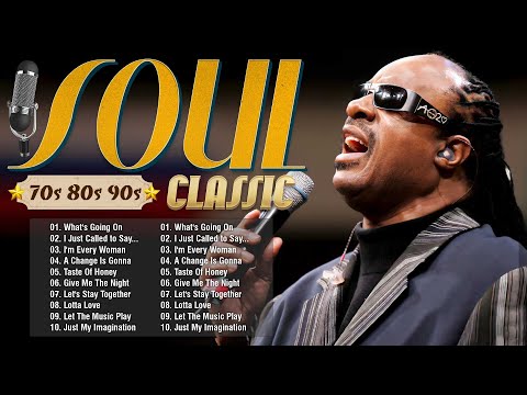 Stevie Wonder , Barry White, Marvin Gaye, Aretha Franklin,Isley Brothers - 70's 80's R&B Soul Groove