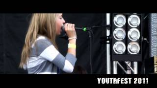 14-year-old Abby Miller performs &quot;Conspiracy&quot; by Paramore with StudioRock at Loudoun Youthfest 2011