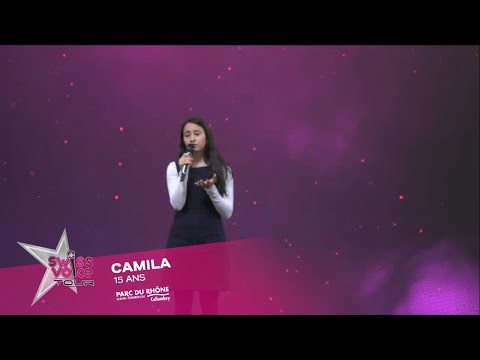 Camila 15 ans - Swiss Voice Tour 2022, Parc du Rhône Collombey