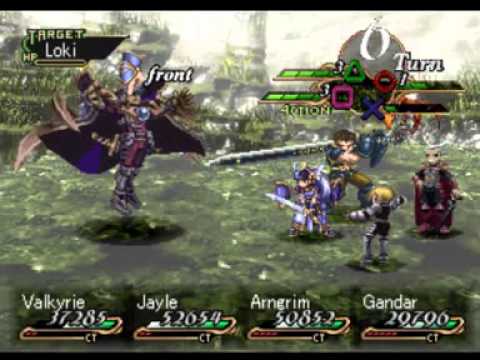 Gandair plays Valkyrie Profile part-155 Figthin' tha final boss FINAL