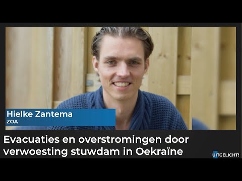 Uitgelicht! 06 juni 2023 - Hielke Zantema (ZOA) over de gevolgen van de verwoeste stuwdam Oekraïne