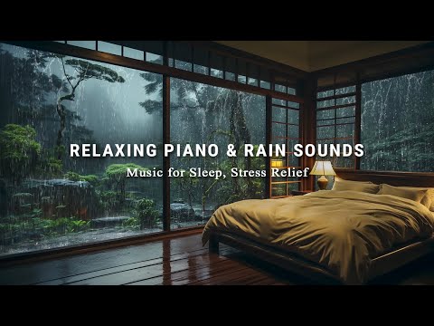 Relaxing Sleep Music + Insomnia | Rain Sounds for Stress Relief, Anxiety and Depression | Calm Music