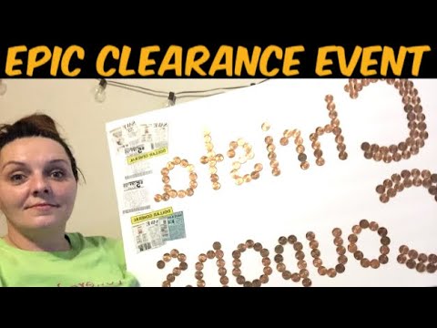 EPIC Dollar General Clearance Event is Official! Video