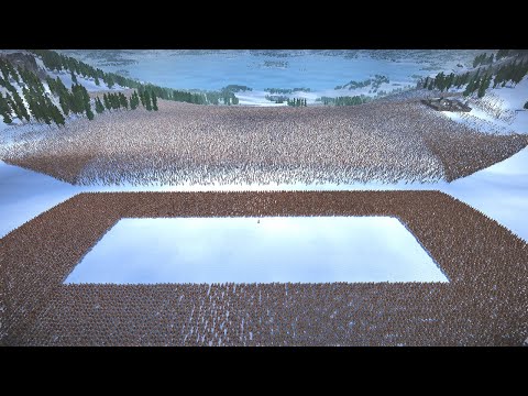 CAN ROMAN LEGION PROTECT CLEOPATRA FROM 500,000 ZOMBIES - UEBS 2