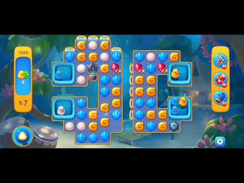 Fishdom 7394 Hard Level - NO 💣🧨💥