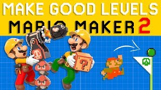 Basic Super Mario Maker 2 Level Design - How to Make GOOD Levels!