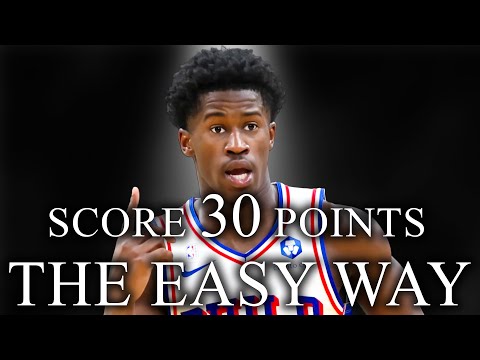 How To Score 30 Points In Your 1ST GAME (VJ Edgecombe Breakdown)
