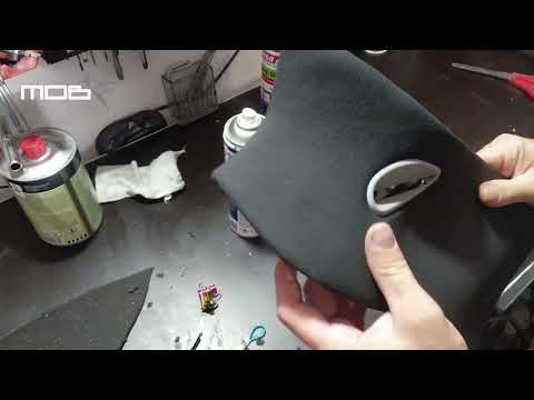 DIY Alfa Romeo GT black interior conversion