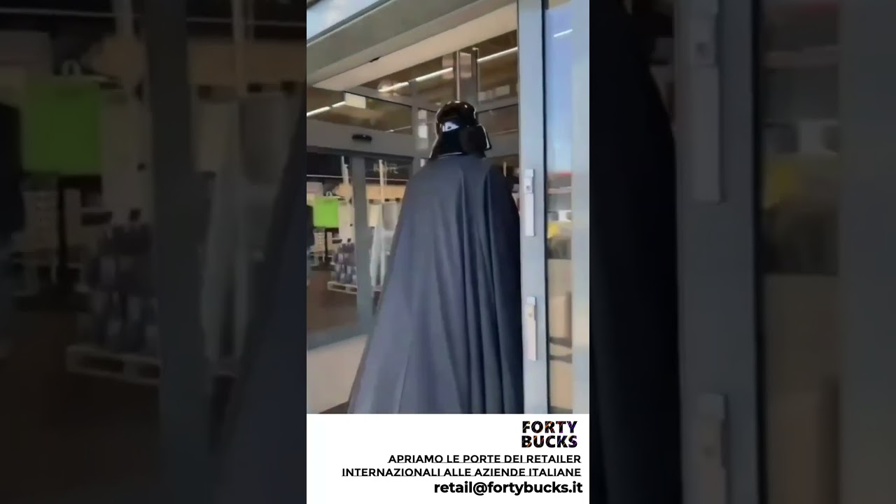 Darth Vader at the #supermarket
