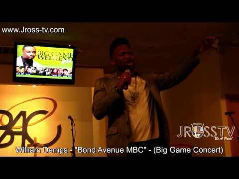 James Ross @ William Demps - "Big Game Gospel Concert" - www.Jross-tv.com (St. Louis)