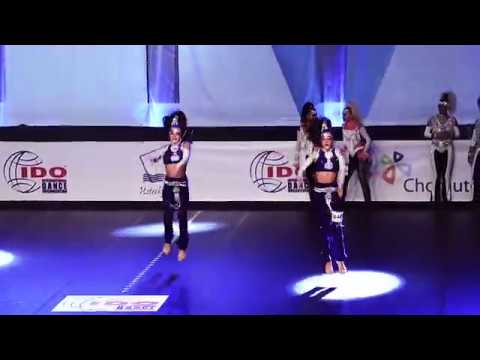 Yelyzaveta Lyovshyna & Dariia Lyovshyna|Disco Dance European Championship 2018