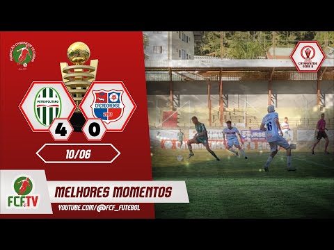 MELHORES MOMENTOS - METROPOLITANO 4 X 0 CAÇADOR - CAMPEONATO CATARINENSE SÉRIE B 2023