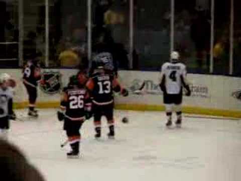 Islanders vs Penguins Hockey Fight 2007