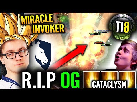 LIQUID vs OG - Miracle- Invoker Last Pick! - #TI8 The International 8 DOTA 2