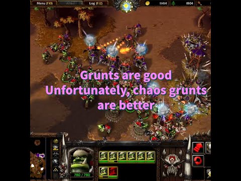 Is it possible to beat Warcraft 3: Reign of Chaos, with only Grunts?