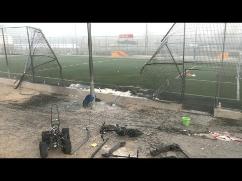 Aftermath of strike in Golan Heights after rocket kills 12 youths | AFP