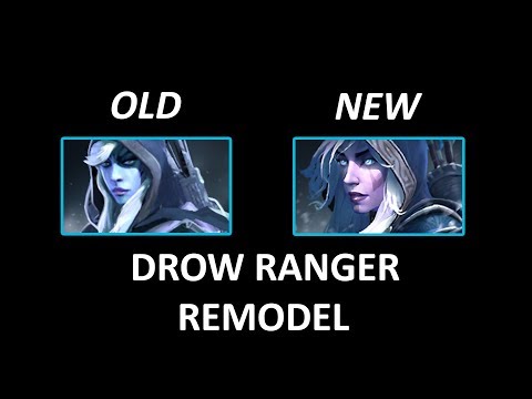 Dota 2 - Drow Ranger Remodel