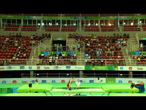 Jeffrey Gluckstein - Trampoline - 2016 Olympic Test Event - Finals