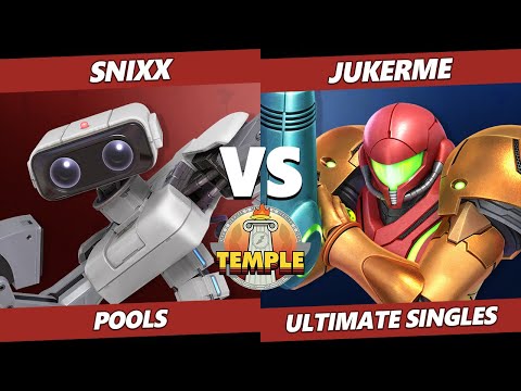 Temple: Hermès Edition - SNIXX (ROB) Vs. Jukerme (Samus) SSBU Ultimate Tournament